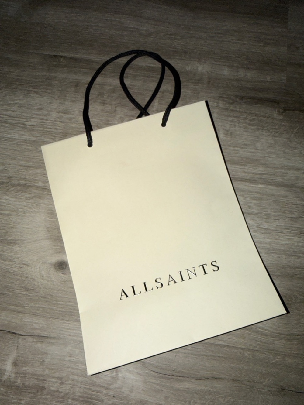 AllSaints reusable shopping bag